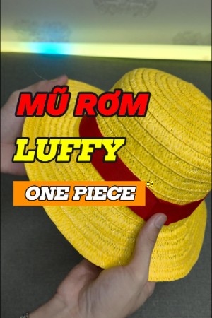 Bạn có phải là một fan cứng của bộ anime đình đám One Piece? Bạn muốn sở hữu báu vật vĩ đại nhất của Vua Hải Tặc tương lai? Hãy sở hữu ngay Chiếc Mũ Rơm Luffy – biểu tượng vô giá của ý chí, tình đồng đội và khát vọng tự do!
