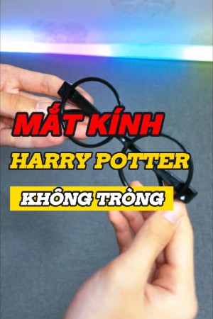 Không chỉ là một món phụ kiện, chiếc kính là chiếc vé đưa bạn trở về với thế giới phép thuật Hogwarts đầy mộng mơ và lòng dũng cảm.